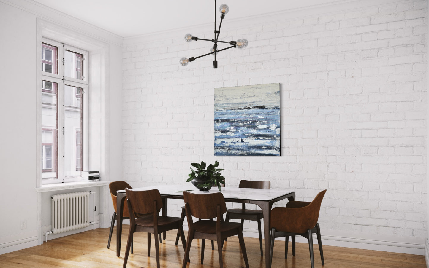 Kunstdruck Black Shine von Künstler Chris Morys