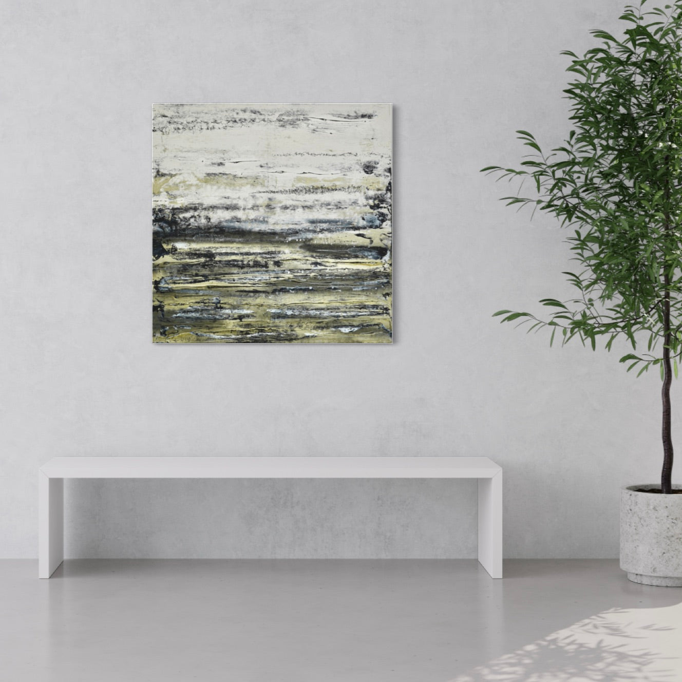 Kunstdruck Golden Shine von Künstler Chris Morys