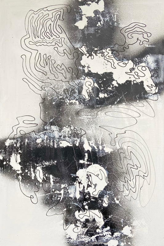 Kunstdruck Graustufen II von Künstler Chris Morys