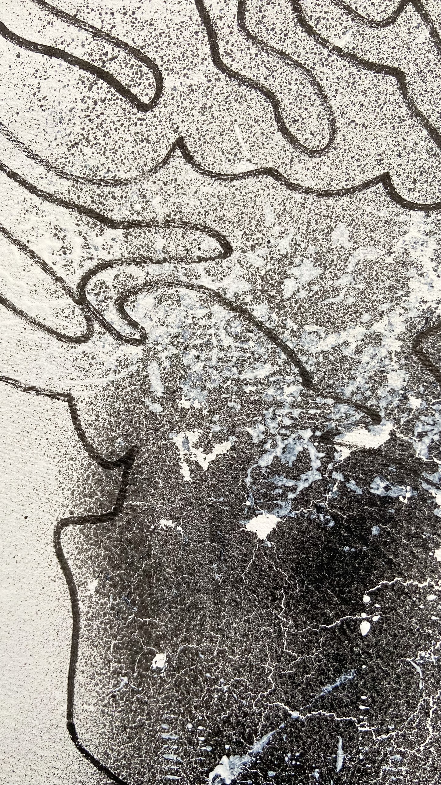 Kunstdruck Graustufen II von Künstler Chris Morys