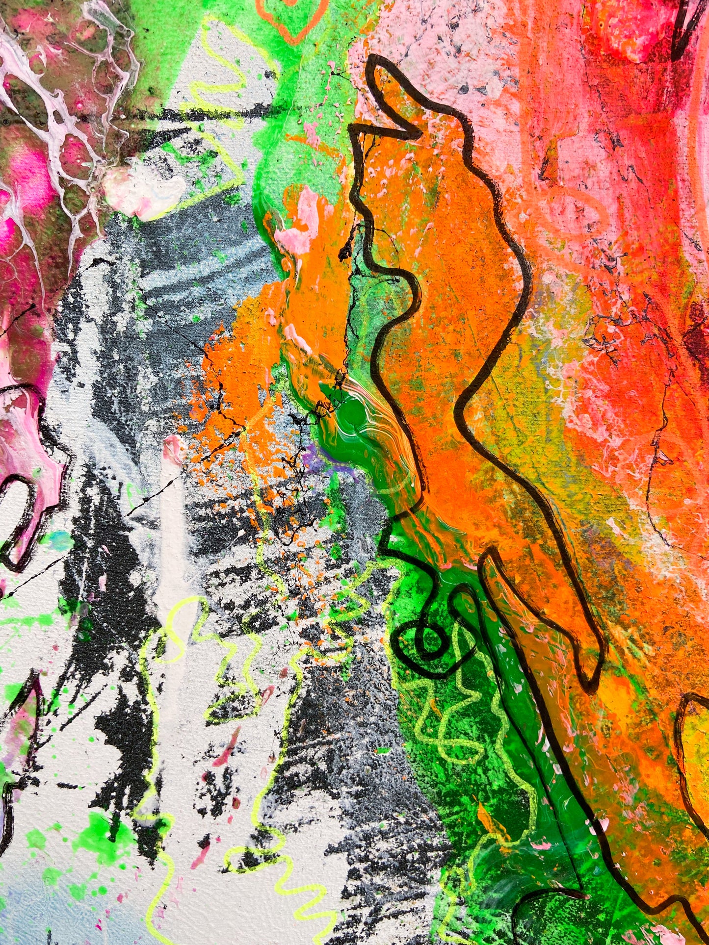 Kunstdruck Flow I von Künstler Chris Morys